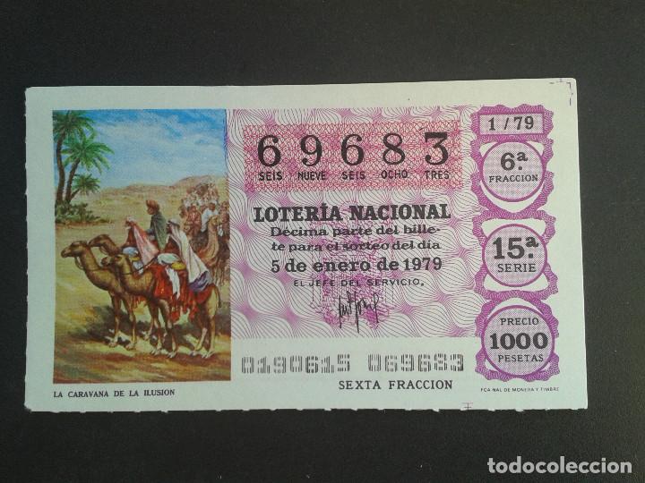 Loter&iacute;a Nacional: DECIMO DE LOTERIA NACIONAL.05/01/1979