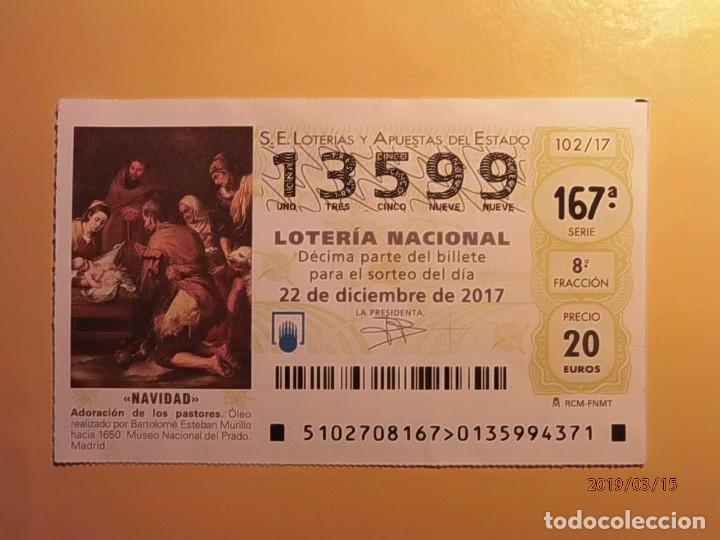 Loter&iacute;a Nacional: LOTER&Iacute;A DE NAVIDAD - 22 DICIEMBRE 2017 - ADORACI&Oacute;N DE LOS PASTORES (MURILLO) - MUSEO DEL PRADO.