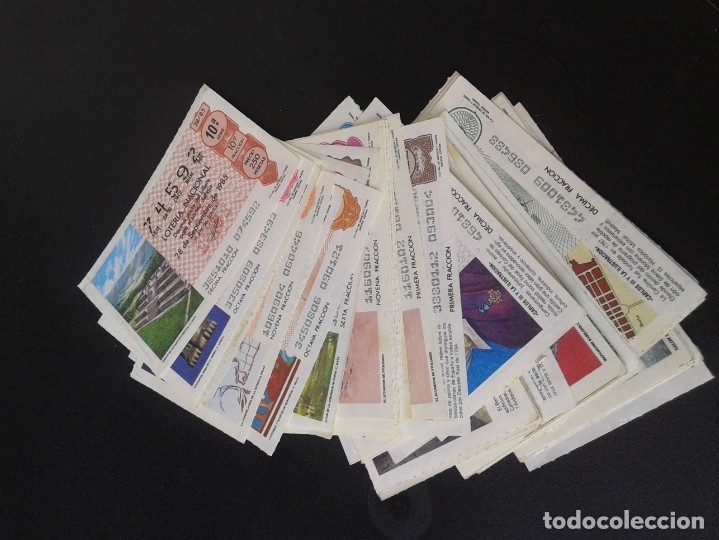 Nationale spanische Lotterie: GRAN LOTE DE DECIMOS DE LOS 80