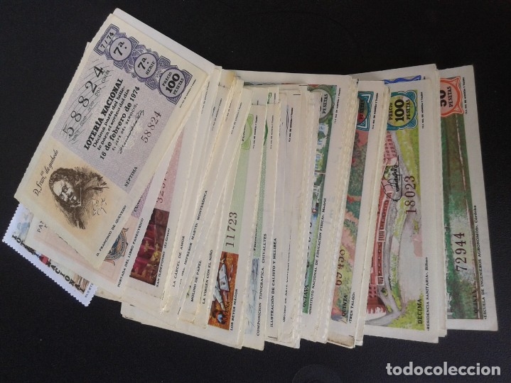 Loter&iacute;a nacional: GRAN LOTE DE DECIMOS DE LOS 70 - Foto 1