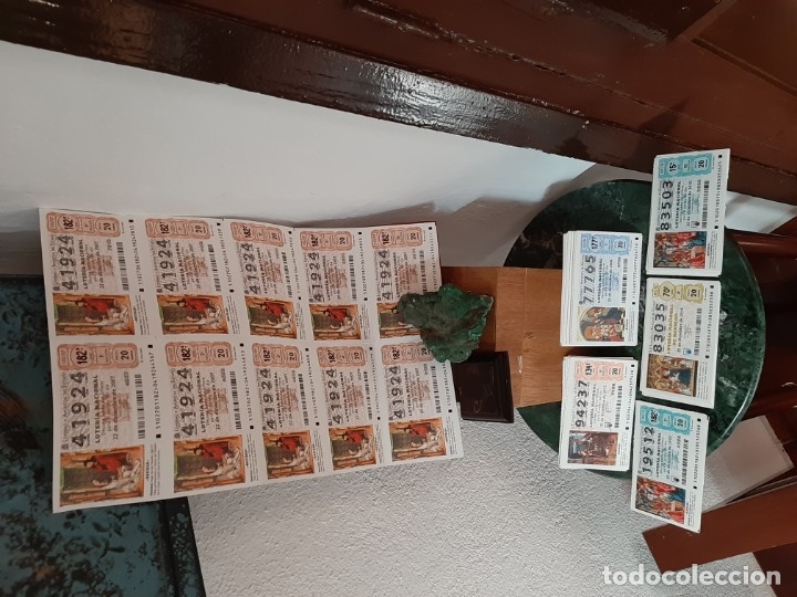 National Spanish Lottery: Billete completo y d&eacute;cimos de Loter&iacute;a Navidad.