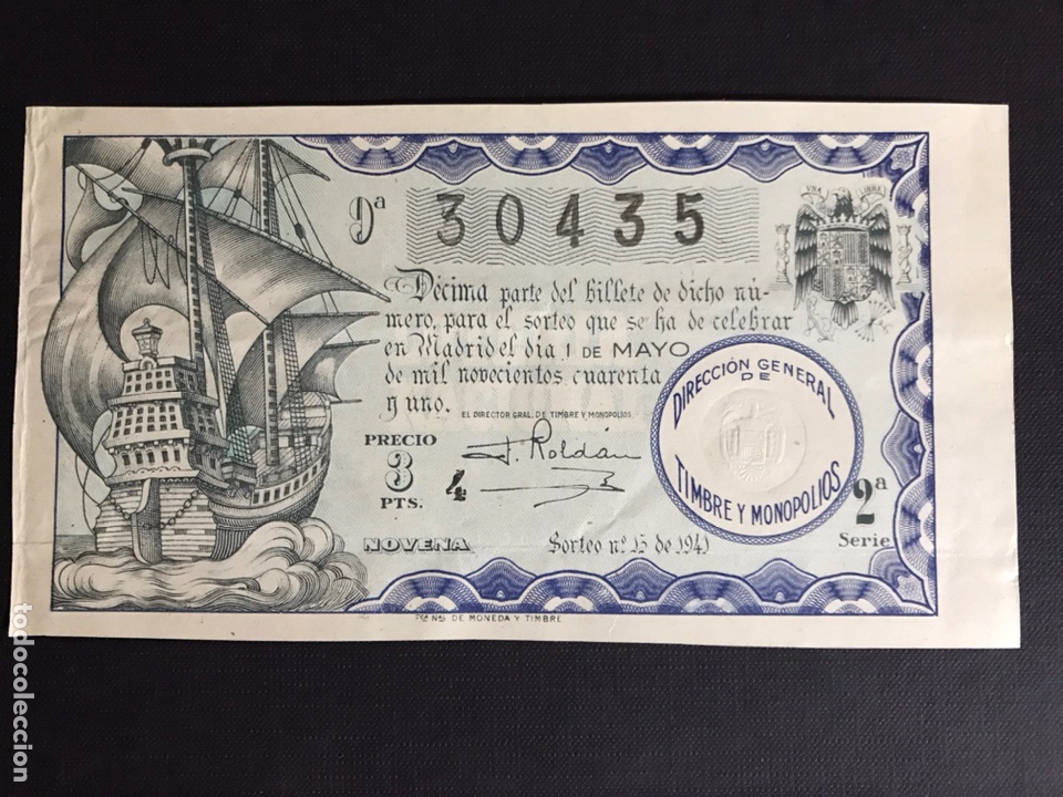 Lotaria Nacional: Loteria A&ntilde;o 1941 sorteo 13