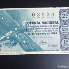 Lotería Nacional: LOTERIA AÑO 1964 SORTEO 24