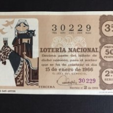 Lotería Nacional: LOTERIA AÑO 1966 SORTEO 2