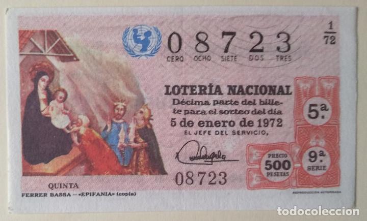 Loterie Nationale: Loteria Nacional 1972, sorteo 1