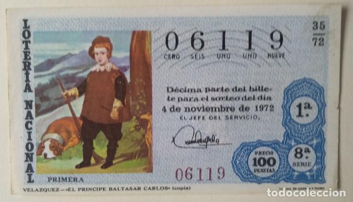 Loterie Nationale: Loteria Nacional 1972, sorteo 35