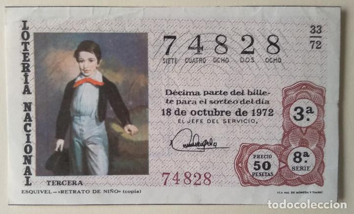 Loterie Nationale: Loteria Nacional 1972, sorteo 33