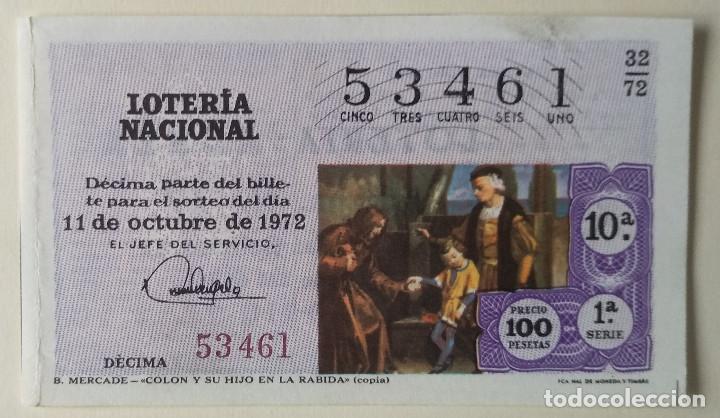 Loterie Nationale: Loteria Nacional 1972, sorteo 32