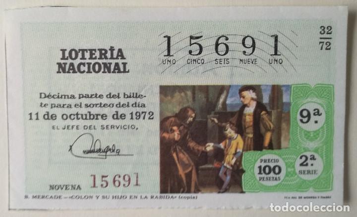 Loterie Nationale: Loteria Nacional 1972, sorteo 32