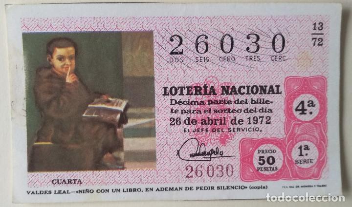 Loterie Nationale: Loteria Nacional 1972, sorteo 13