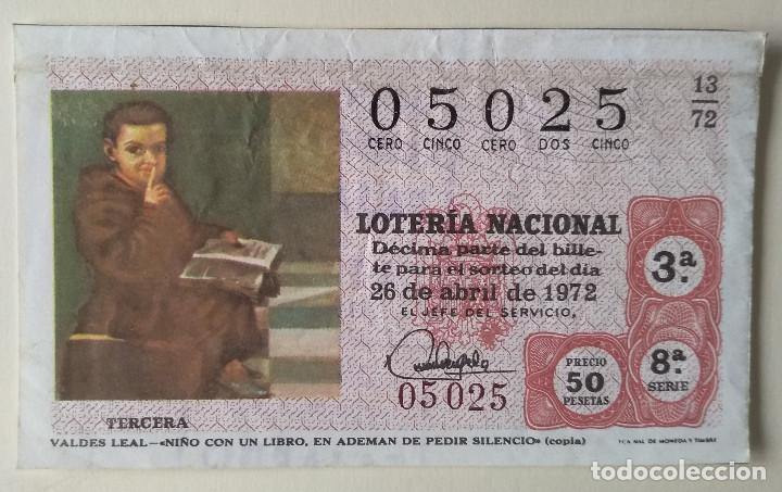 Loterie Nationale: Loteria Nacional 1972, sorteo 13