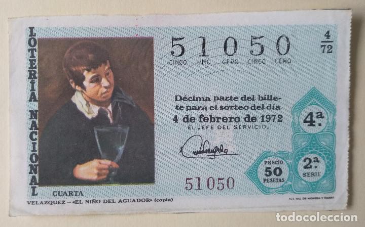 Loterie Nationale: Loteria Nacional 1972, sorteo 4