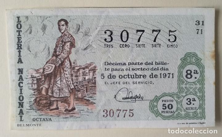 Loterie Nationale: Loteria Nacional 1971, sorteo 13
