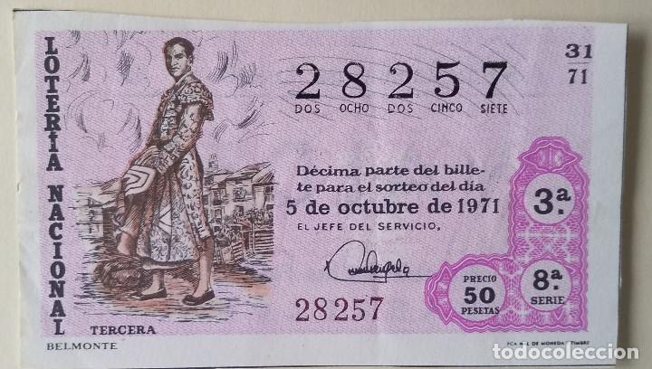 Loterie Nationale: Loteria Nacional 1971, sorteo 13