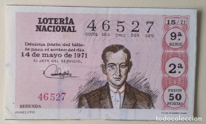 Loterie Nationale: Loteria Nacional 1971, sorteo 15