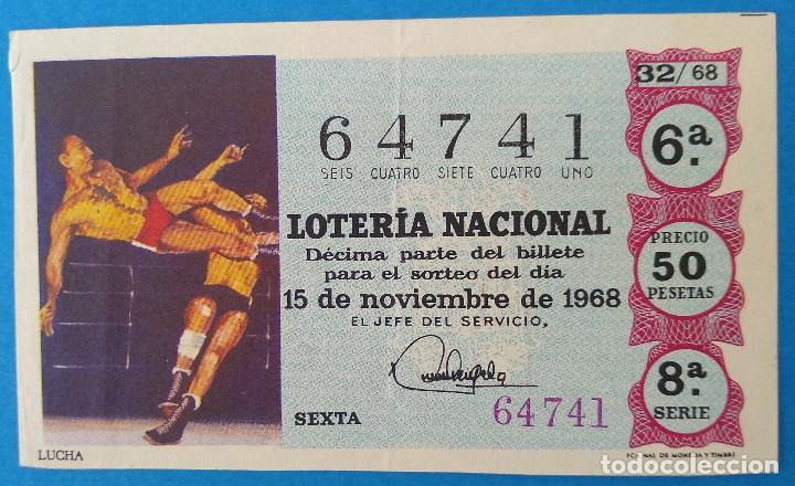 National Spanish Lottery: Loteria Nacional 1968, sorteo 32