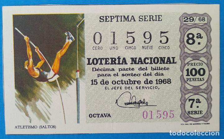 National Spanish Lottery: Loteria Nacional 1968, sorteo 29