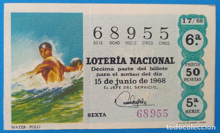 National Spanish Lottery: Loteria Nacional 1968, sorteo 17