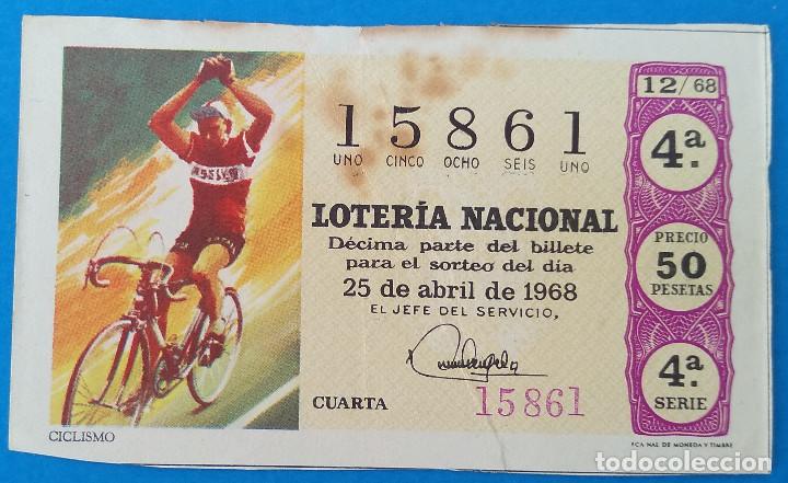 National Spanish Lottery: Loteria Nacional 1968, sorteo 12