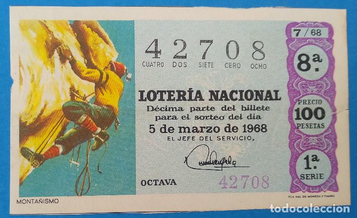 National Spanish Lottery: Loteria Nacional 1968, sorteo 7