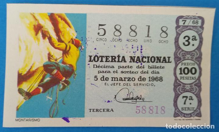 National Spanish Lottery: Loteria Nacional 1968, sorteo 7
