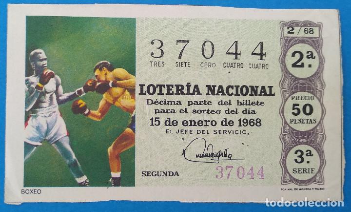 Loterie Nationale: Loteria Nacional 1968, sorteo 2