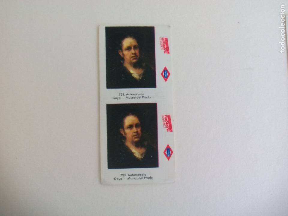 Loter&iacute;a Nacional: BILLETE DE METRO DE MADRID N&ordm; 06121, A&Ntilde;O 1989. AUTORRETRATO. MUSEO DEL PRADO. CUADROS DE GOYA