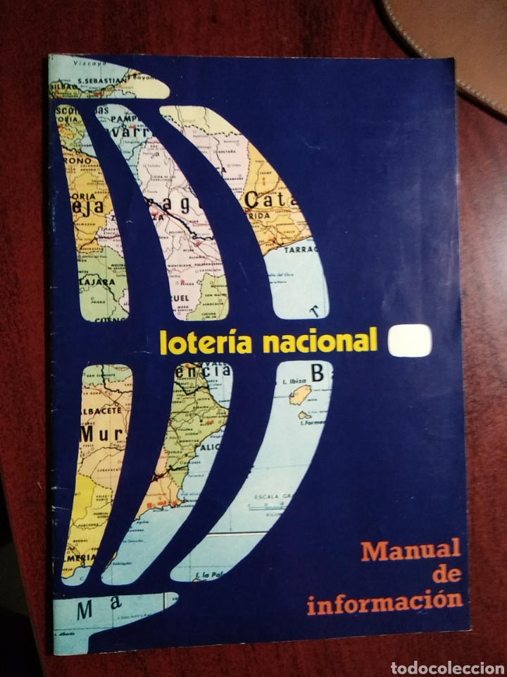 Loter&iacute;a Nacional: MANUAL DE INFORMACION LOTERIA NACIONAL 1980 .- 29 PAGINAS