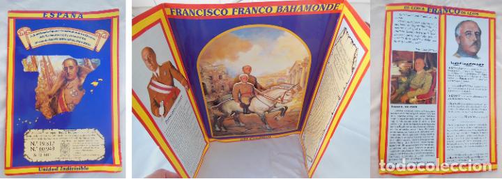 Nationale spanische Lotterie: LOTER&Iacute;A NACIONAL NAVIDAD 1996. TR&Iacute;PTICO FRANCO DIORAMA