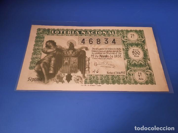 Loteria 1952 sorteo 36
