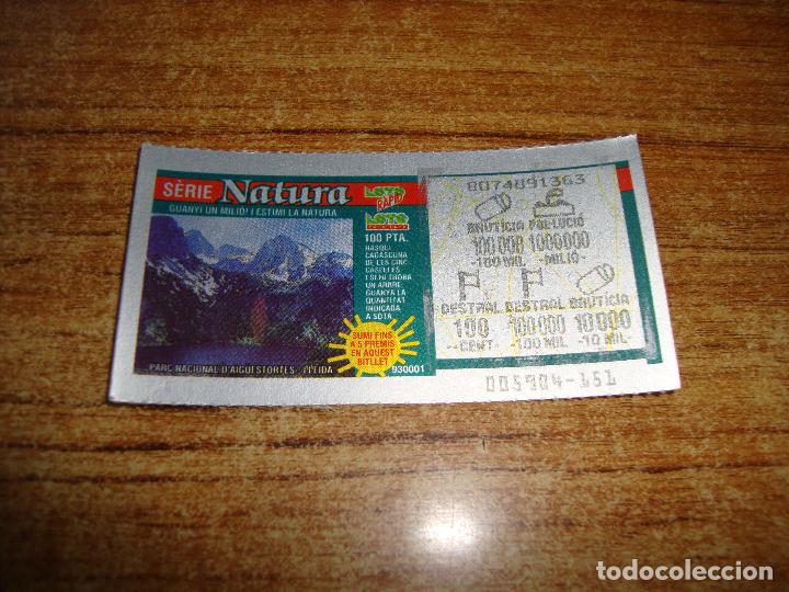 Lotaria Nacional: LOTERIA CATALUNYA LOTO RAPID NATURA