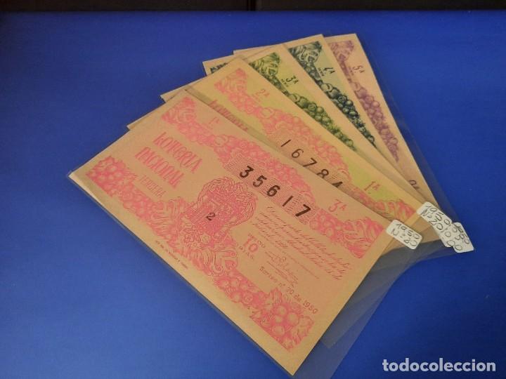 Loter&iacute;a nacional: Loteria 1950 sorteo 20