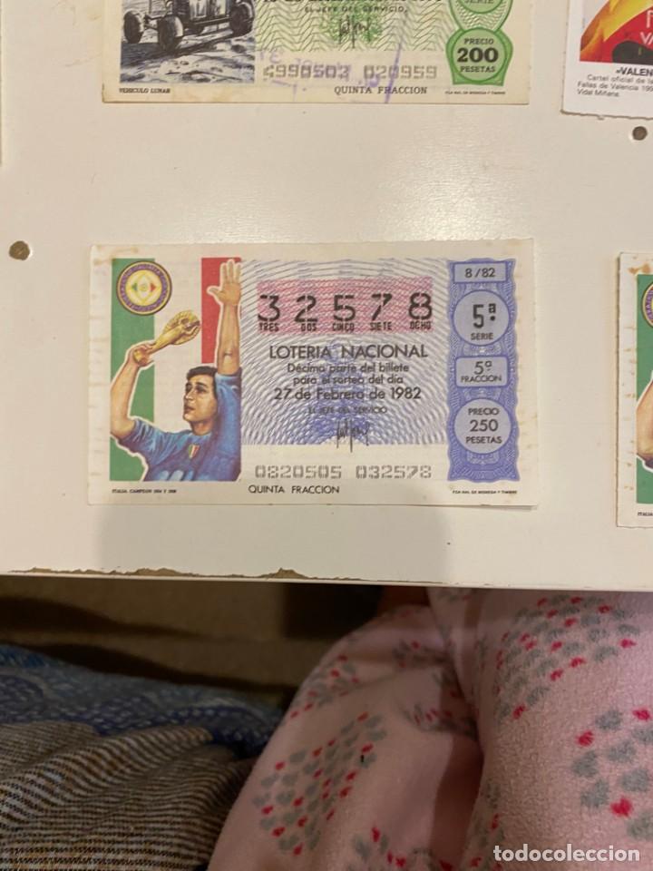 Loterie Nationale: C-20020 CUPON LOTERIA NACIONAL SERIE 5&ordm; FRACCION 5&ordm; N&ordm; 32578 27 FEB 1982