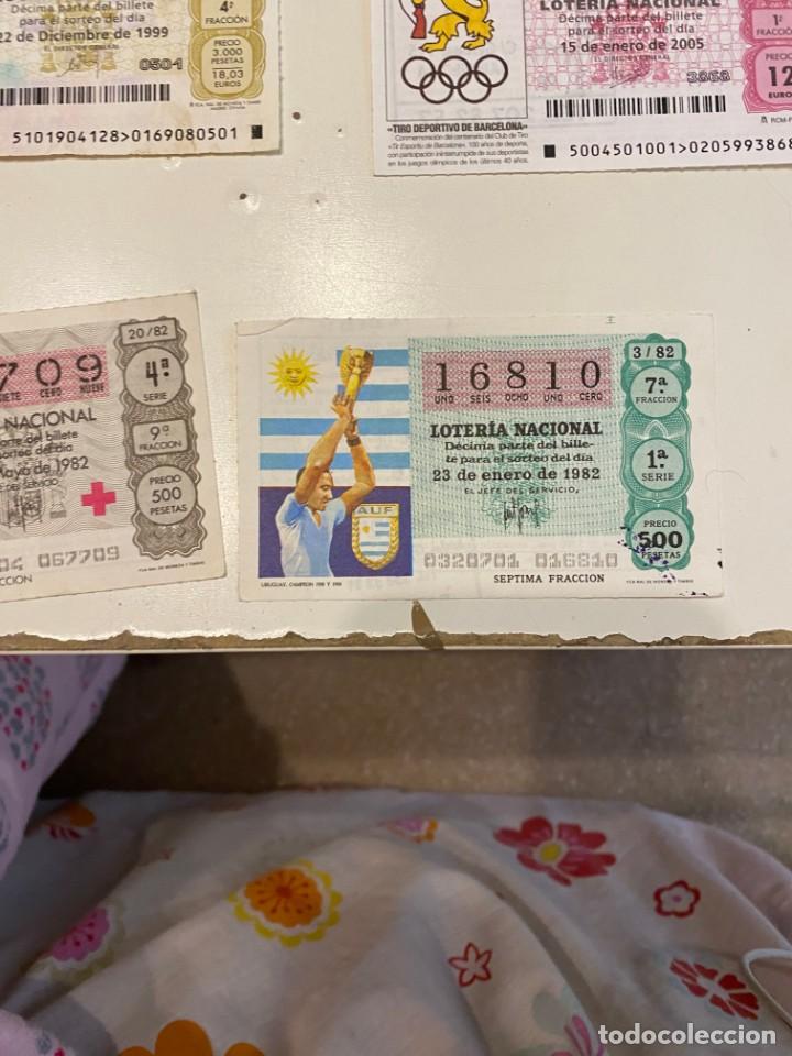 Loterie Nationale: C-20020 CUPON LOTERIA NACIONAL SERIE 1&ordm; FRACCION 7&ordm; N&ordm; 16810 23 ENE 1982