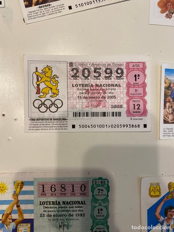 Loterie Nationale: C-20020 CUPON LOTERIA NACIONAL SERIE 1&ordm; FRACCION 1&ordm; N&ordm; 20599 15 ENEN 2005