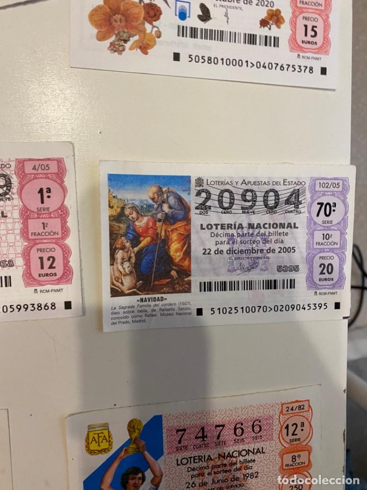Loterie Nationale: C-20020 CUPON LOTERIA NACIONAL SERIE 70&ordm; FRACCION 10&ordm; N&ordm; 20904 22 DIC 2005