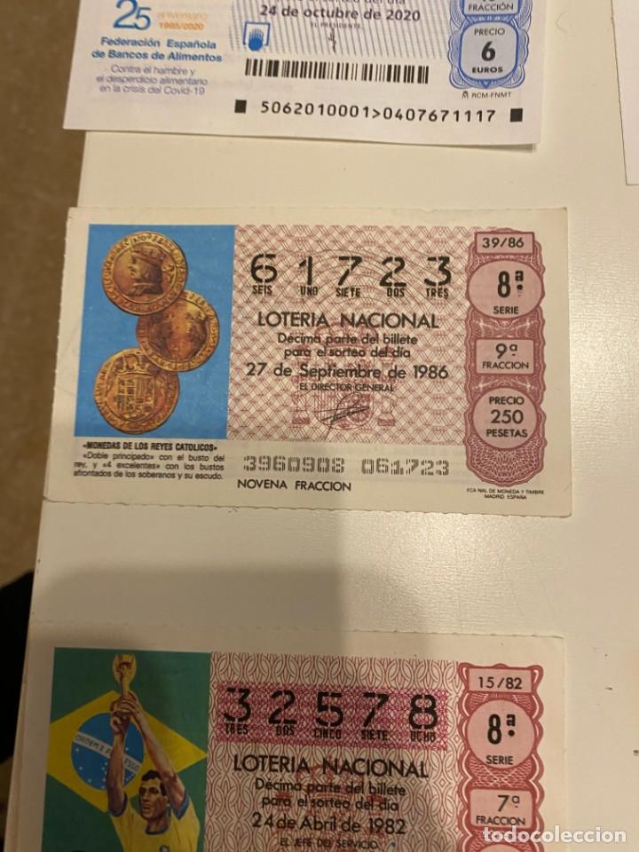 Loterie Nationale: C-20020 CUPON LOTERIA NACIONAL SERIE 8&ordm; FRACCION 9&ordm; N&ordm; 61723 27 SEP 1986