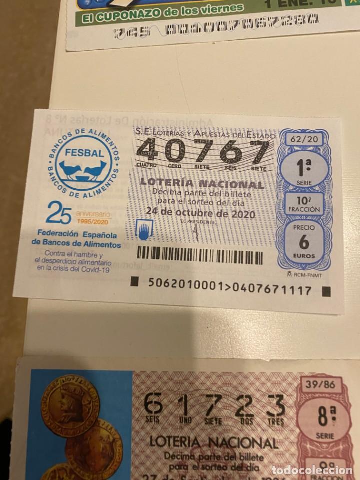Loterie Nationale: C-20020 CUPON LOTERIA NACIONAL SERIE 1&ordm; FRACCION 10&ordm; N&ordm; 40767 24 OCT 2020