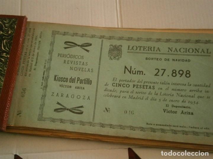 Loterie Nationale: LOTERIA NACIONAL A&Ntilde;OS 40/50, SORTEO DE NAVIDAD ZARAGOZA. (UNICA EN TC)