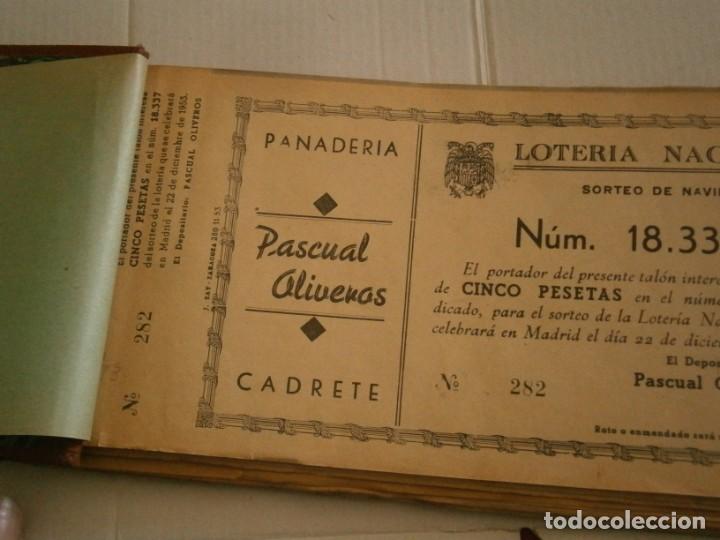 Loterie Nationale: LOTERIA NACIONAL A&Ntilde;OS 40/50, SORTEO DE NAVIDAD CADRETE. (UNICA EN TC)