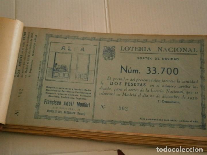 Loterie Nationale: LOTERIA NACIONAL A&Ntilde;OS 40/50, SORTEO DE NAVIDAD TERUEL . (UNICA EN TC)