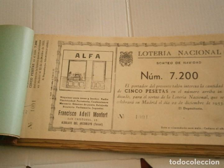 Loterie Nationale: LOTERIA NACIONAL A&Ntilde;OS 40/50, SORTEO DE NAVIDAD TERUEL. (UNICA EN TC)