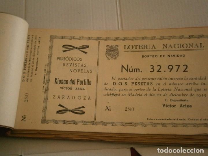 Loterie Nationale: LOTERIA NACIONAL A&Ntilde;OS 40/50, SORTEO DE NAVIDAD ZARAGOZA. (UNICA EN TC)