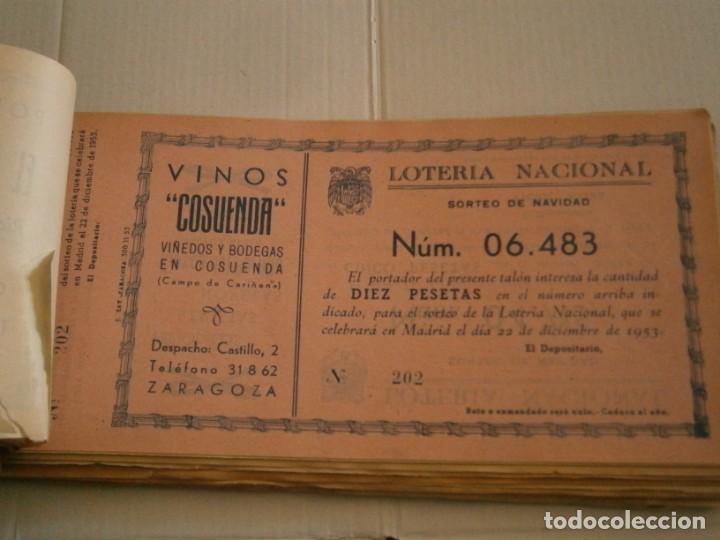 Loterie Nationale: LOTERIA NACIONAL A&Ntilde;OS 40/50, SORTEO DE NAVIDAD ZARAGOZA.vinios (UNICA EN TC)