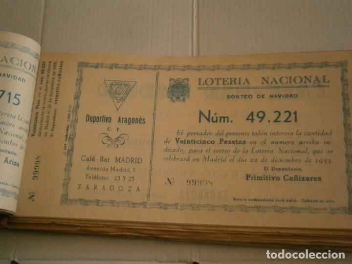 Loterie Nationale: LOTERIA NACIONAL A&Ntilde;OS 40/50, SORTEO DE NAVIDAD ZARAGOZA. (UNICA EN TC)