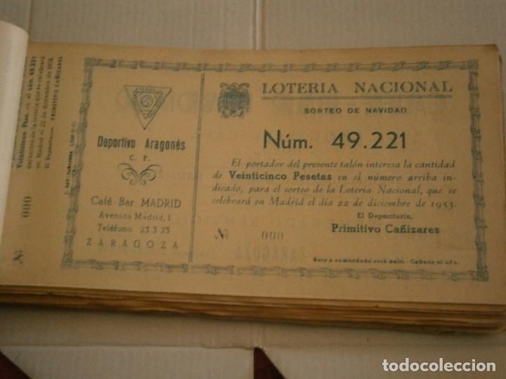 Loterie Nationale: LOTERIA NACIONAL A&Ntilde;OS 40/50, SORTEO DE NAVIDAD ZARAGOZA. (UNICA EN TC)