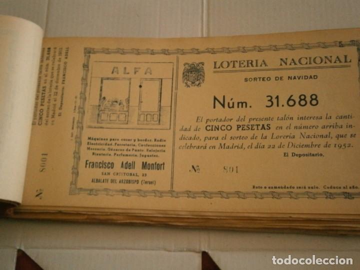 Loterie Nationale: LOTERIA NACIONAL A&Ntilde;OS 40/50, SORTEO DE NAVIDAD TERUEL . (UNICA EN TC)