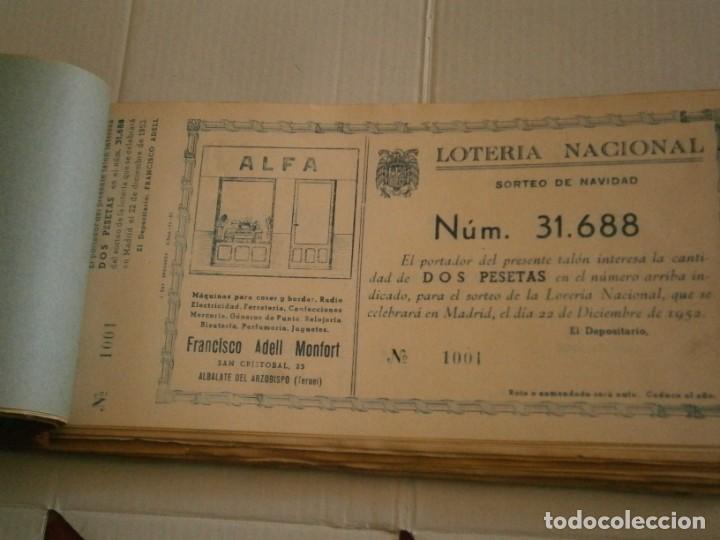 Loterie Nationale: LOTERIA NACIONAL A&Ntilde;OS 40/50, SORTEO DE NAVIDAD TERUEL. (UNICA EN TC)