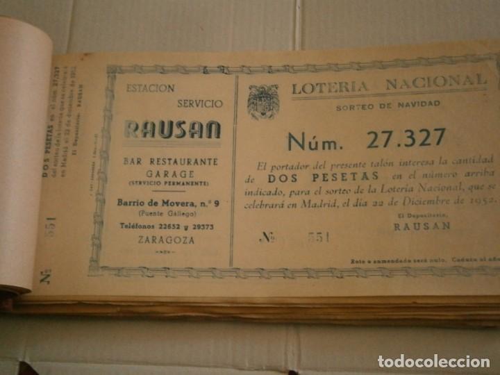 Loterie Nationale: LOTERIA NACIONAL A&Ntilde;OS 40/50, SORTEO DE NAVIDAD ZARAGOZA. (UNICA EN TC)