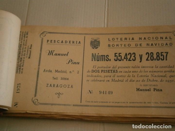 Lotaria Nacional: LOTERIA NACIONAL A&Ntilde;OS 40/50, SORTEO DE NAVIDAD ZARAGOZA. (UNICA EN TC)